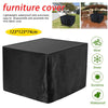 Black Waterproof Garden Patio Furniture Cover Covers Rattan Table Cube Outdoor