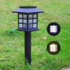 2Pack Solar Power Lights LED Spot Wall Garden Outdoor Waterproof Yard Path Lamps