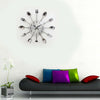 3D Removable Modern Creative Cutlery Kitchen Spoon Fork Wall Clock Home Decor UK