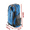 Large Waterproof Backpack 40L Bag Camping Hiking Walking Outdoor Travel Rucksack