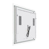 Bluetooth LED Bathroom Mirror with Shaver Socket Demister Illuminated 600x500mm