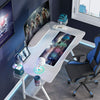 Tribesigns Gaming Desk PC Notebook Laptop Desk with Cup Holder Headphone Hook