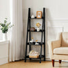 Ladder Shelving Unit 4 Tier Wooden Storage Rack Plant Flower Pot Holder Stand