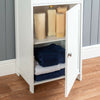 Bathroom Drawer Cabinet Wooden White Single Door Storage Cupboard Unit Christow