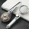 Shower Head Water Saving Flow 360° Rotating with Small Fan High Pressure Spray