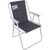 Folding Camping Deck Chair Garden Lawn Patio Spring Foldable Seat Outdoor BBQ