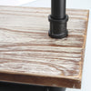 Industrial Shelves Wall Shelving Bathroom Kitchen Pipe Rustic Wood Shelf 3 Tier
