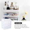 4 Tier Large Makeup Brush Cosmetic Desktop Organiser 3 Drawer Storage Case Boxes