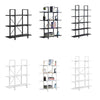 Tier Ladder Shelf Bookcase Wood Storage Rack Home Office Book Holder Shelves NEW