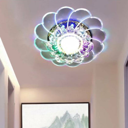 Classic modern Crystal LED Light Colorful LED Light Lamp Porch Lighting