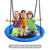 40'' Children Hanging Rope Round Nest Tree Swing Seat Kids Outdoor Garden Toys
