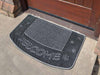 New Heavy Duty Rubber Indoor Outdoor Welcome Non-Shedding Scraper Front Door Mat