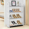 3/4/5 xTiers Corner Shelf Unit Storage Bookcase Display Stand Shoe Rack Bathroom