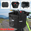 Bicycle Basket Folding Bike Front Handlebar Pet Carrier Frame Bag Shopping Bag