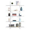 Tier Ladder Shelf Bookcase Wood Storage Rack Home Office Book Holder Shelves NEW