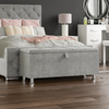 Storage Ottoman Box Pouffe Seat Stool Toys Storage Foot Stool Chair Bed Trunk