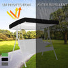 Outdoor Garden Replacement Canopy for Swing Seat 2/3 Seater Hammock Top Cover UK