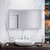 Illuminated Bathroom Mirror with LED Lights Touch Sensor Demister Anti-fog IP44