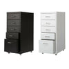 Office Metal Filing Cabinet Cupboard Drawer Unit on Castors Cabinet 5 Drawers UK