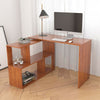Corner Computer L-shaped Desk PC Table Workstation Home Office Study Furniture