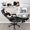 Massage Racing Gaming Chair Adjustable Recliner Swivel PU Leather Office Home UK