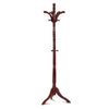 Retro Hall Tree Hat Coat Stand Jacket Clothes Rack Umbrella with Shelves Hooks
