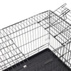 Metal Wire Pet Dog Puppy Cage Playpen Training Crate Kennel For Small Medium Dog