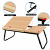 Laptop Table Folding Desk Stand Bed Tray Sofa Computer Study Portable Adjustable