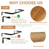 Wall Mounted Floating Shelves Wood Storage Rack Corner Unit Display Kitchen