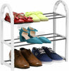 3 Tier SHOE RACK Stand Storage Organiser Compact SPACE SAVE Shelf