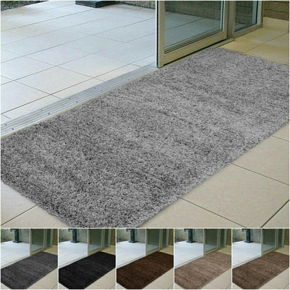Large Indoor Door Rugs Entrance Rug Dirt Trapper Barrier Doormats Washable Mats