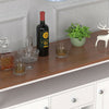 Farmhouse Kitchen Storage Cabinet Sideboard with 9 Wine Rack Buffet Cupboards