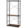 4 Tier storage bookshelf Shelf Coat stand Clothes Rail Hallway Shoe Rack Storage