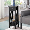 Drawer Unit Side Plant Table Console/Teleph