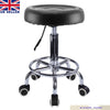 Stool Swivel Black Adjustable Height Chair Office Round Desk PC Stool UK