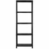 NEW! 5 Tier Black Plastic Heavy Duty Shelving Racking Storage Unit