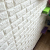 10 Self Adhesive Stick ON Wall Paper 3D Foam Brick Wall Tile Stickers Waterproof