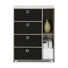 Furinno Andrey Multipurpose Storage Cabinet with Bin Drawers