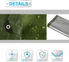 200GSM Tarpaulin Heavy Duty Builders Waterproof Ground Sheet Camping Cover Green