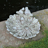 Outdoor Garden Ornament Bird Feeder or Bath Basin ceramic Sunflower Statue