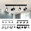 4/6 Ways Steering LED Ceiling Spot Lights Spotlight Fittings Kitchen GU10 Bulbs