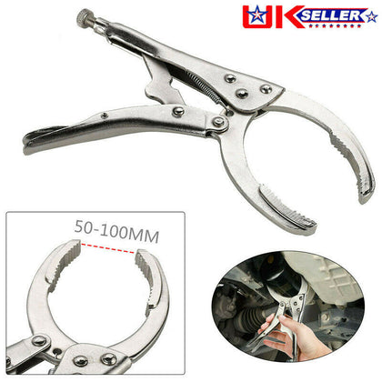 Self Grip Oil Filter Removal Tool Wrench Pliers Multi Purpose Hand Remover UK