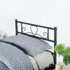 Black Metal Bed Frames Single/Double Bed Frame 3ft,4ft6 Bedframe Bedstead Stable