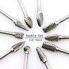 Carbide Burr Die Grinding Shank Tungsten Rotary Drill Set Metal Carving Bit Tool