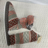 Ladies / Womens Knitted Style Boots / Bootie Slippers with Pom Pom Feature 3/4