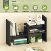 DIY Desktop Bookshelf Bookcase Organizer Desk Display Storage Rack Adjustable