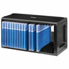 Hama 20 CD Storage Racks - In Grey or Black - Stackable and Wall Mountable