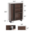 Slim Narrow Storage Trolley Rolling Cart for Small Space, Bathroom, Living Room