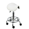 Salon Saddle Stool Swivel Hairdress Beauty Chair Hydraulic Lift Adjustable Seat