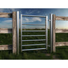 4ft Galvanised Steel Field Farm Entrance 7 Bar Equestrian Entrance Security Gate